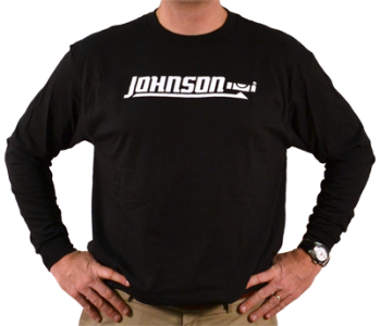 Johnson Long-Sleeved Black T-Shirt