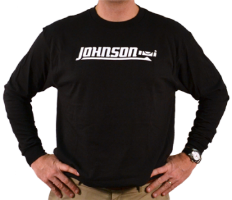 Johnson Long-Sleeved Black T-Shirt